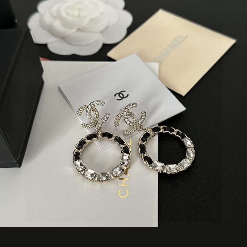 Ch*el earrings